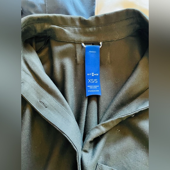 Kit and Ace black button front duster shirt dress. Limited edition! Sz XS/S - Picture 5 of 6